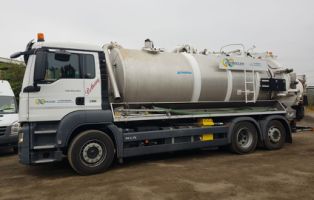 V-Force Combi vacuum truck on MAN chassis | Used